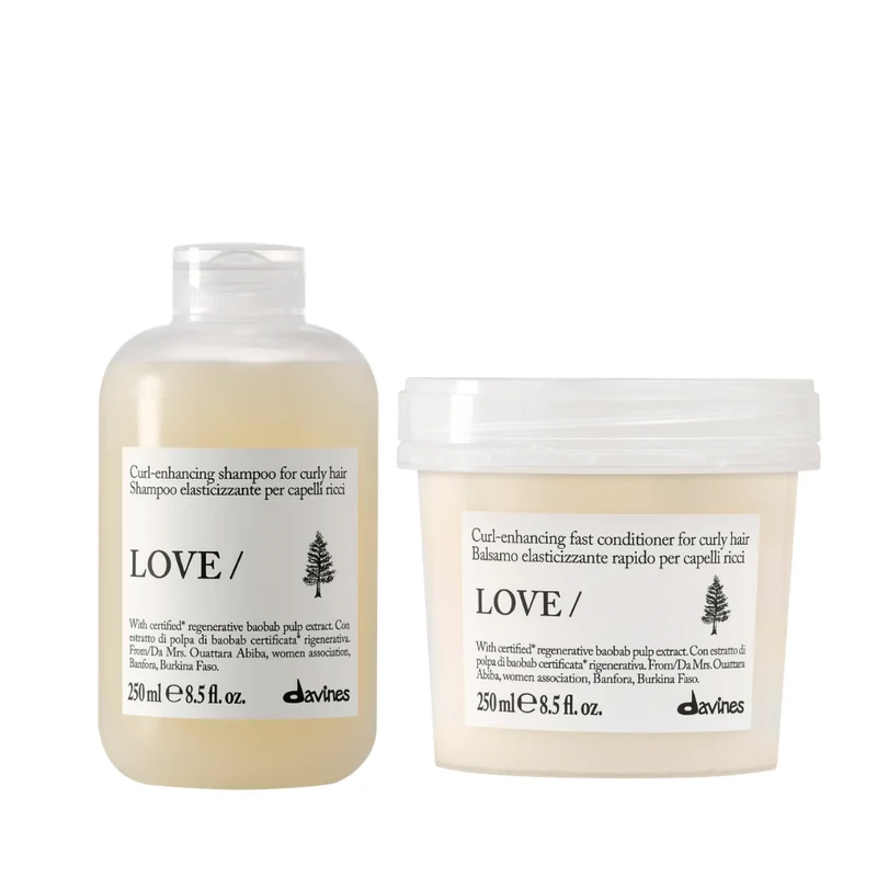 Davines Love Curl Wash Set