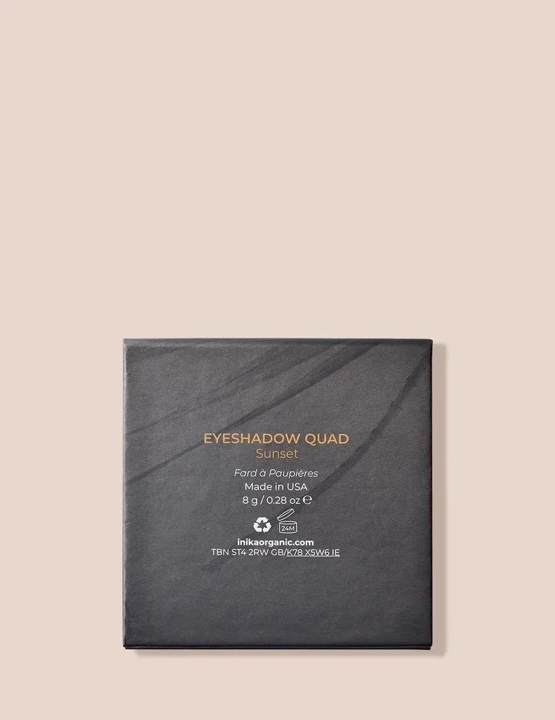 Quad Eyeshadow Palette Sunset 8 g