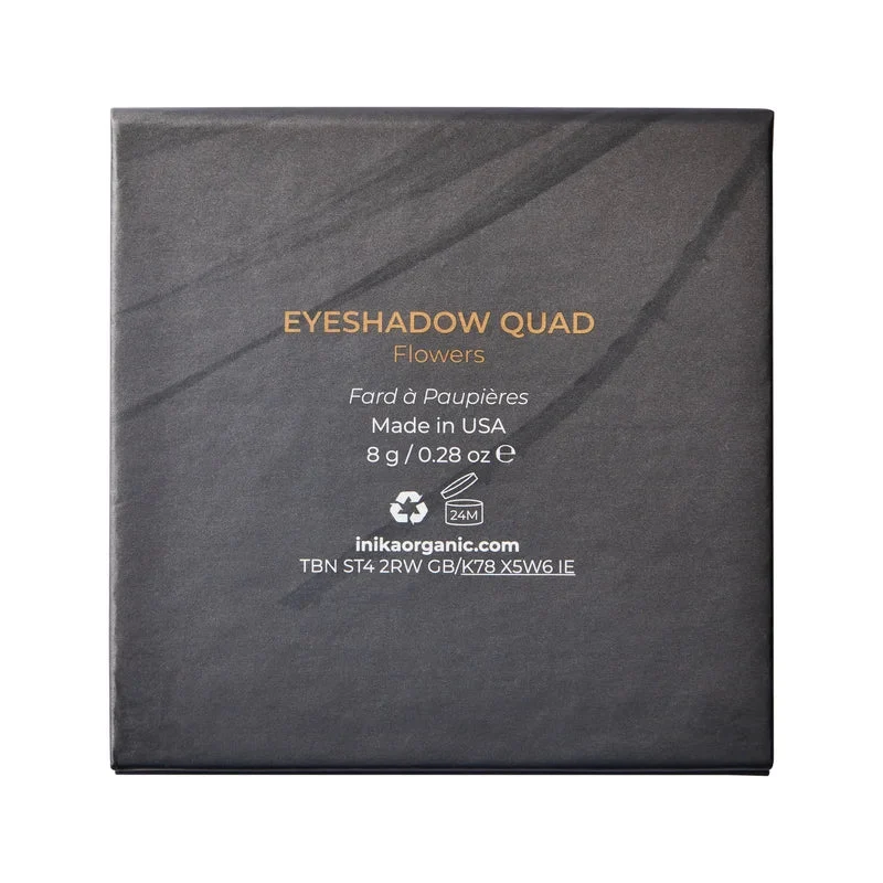 Quad Eyeshadow Palette Flowers 8 g