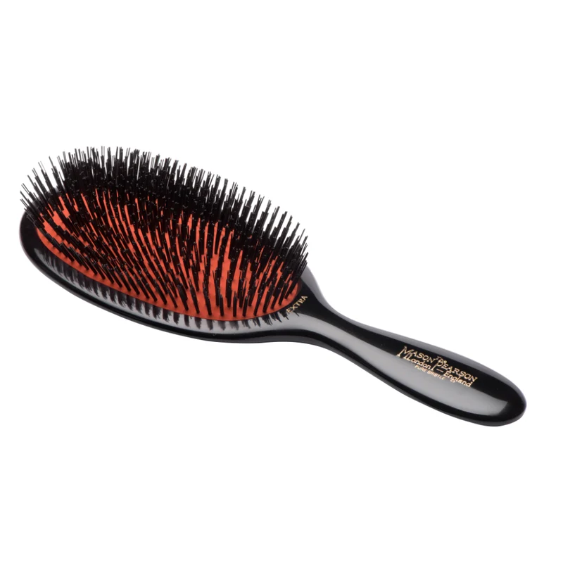 Mason Pearson B1 Extra große Wildschweinbürste Dark Ruby