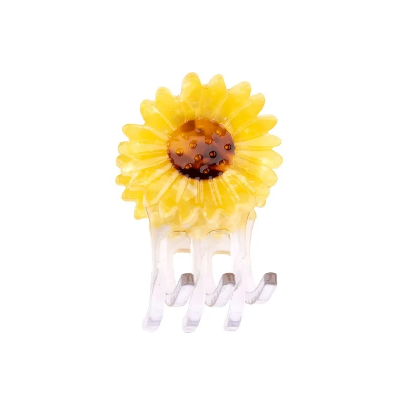Sunflower Mini Hair Claw