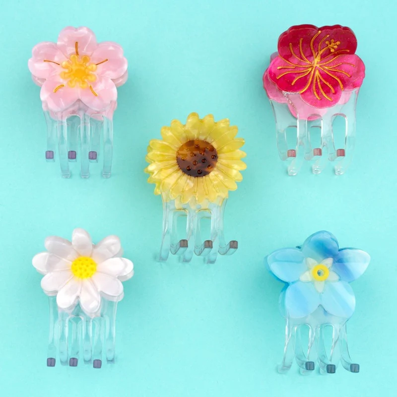 Sunflower Mini Hair Claw