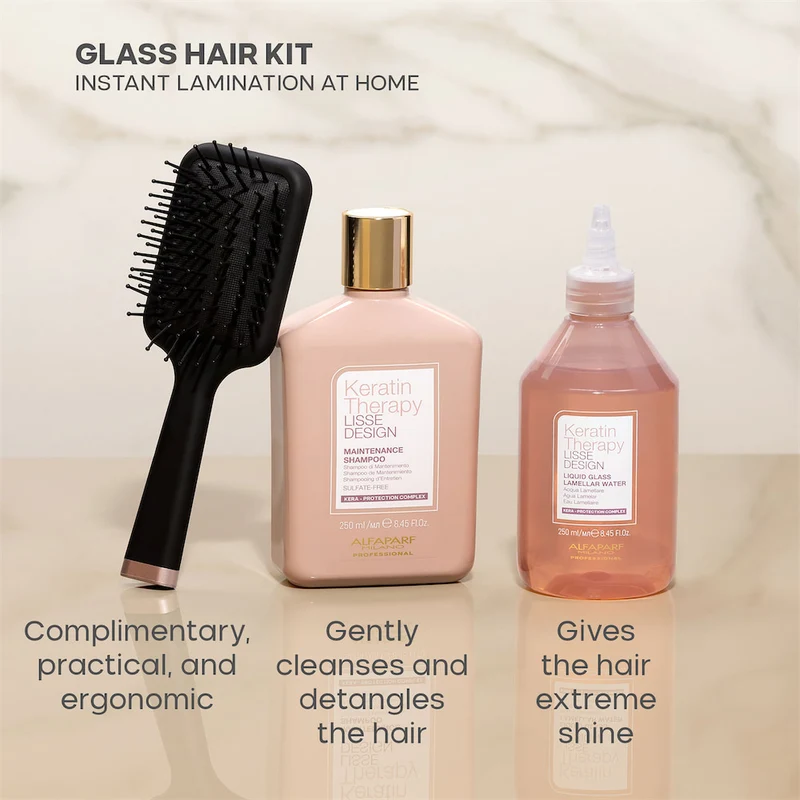 Keratin Therapy Lisse Design Glass Hair Kit