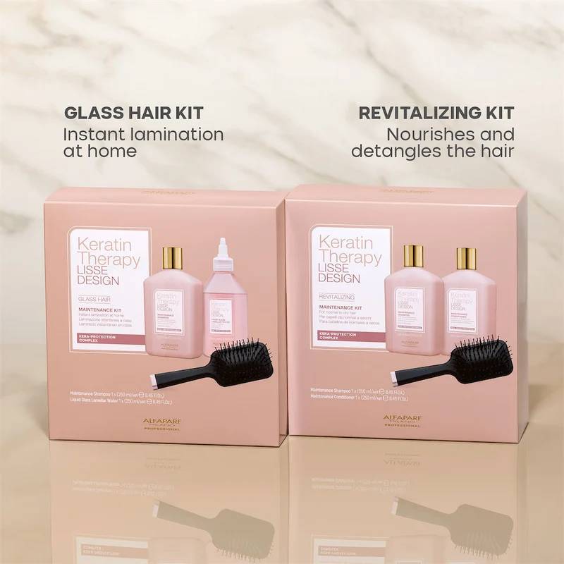 Keratin Therapy Lisse Design Glass Hair Kit