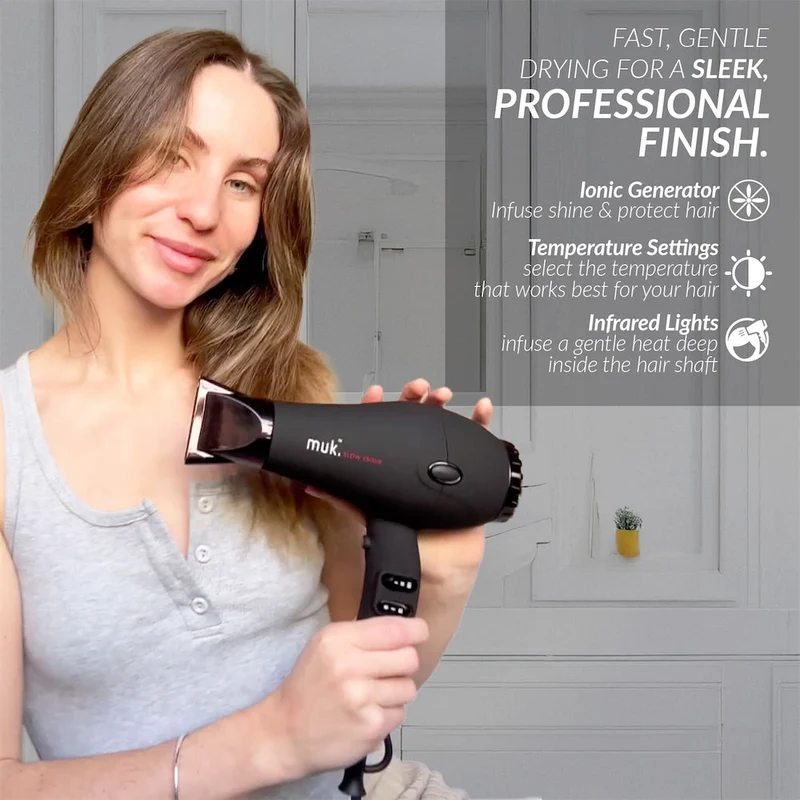 Blow 3900IR Matte Black Professional Series