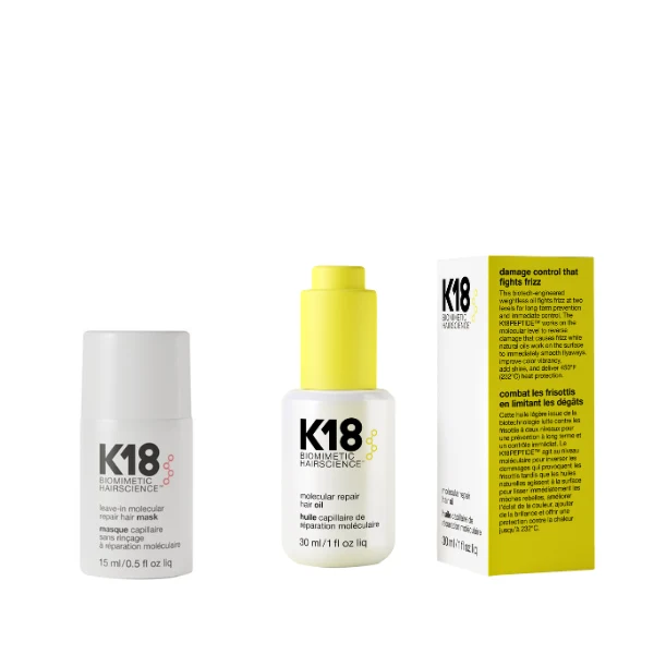 K18 Haarmaske 15ml + Repair Haaröl 30ml