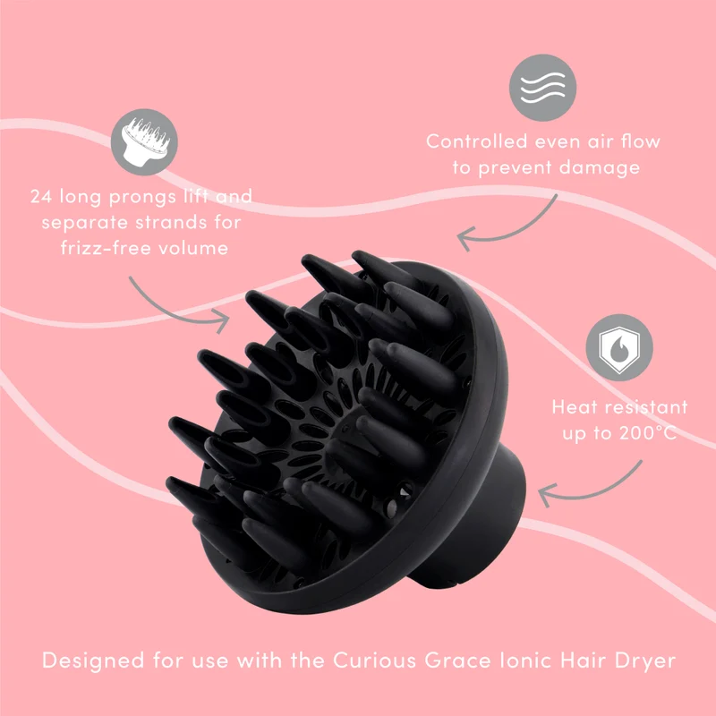 Diffuser Ionic Hair Dryer Attachment