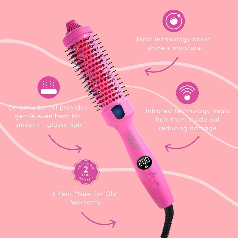 Infrared Thermal Brush - Fuchsia Pop