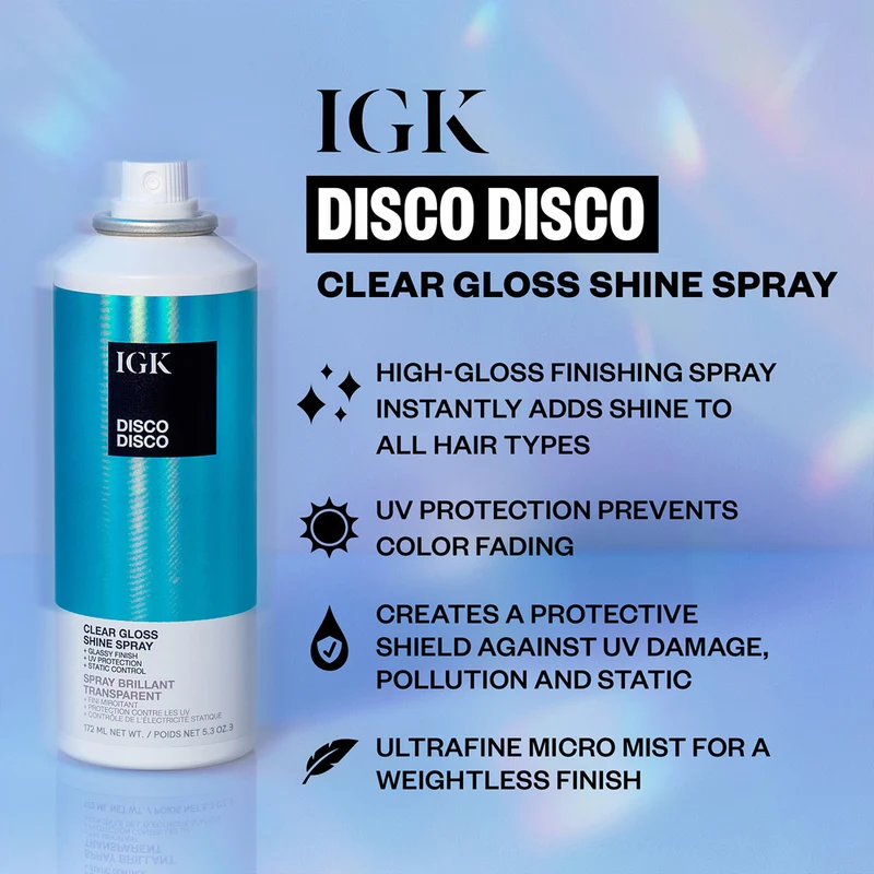 Disco Disco Clear Gloss Shine Spray 172ml