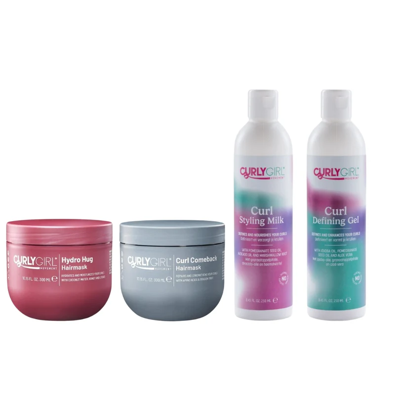 Curlygirlmovement Prep & Slay Combo 2x300ml 2x250ml