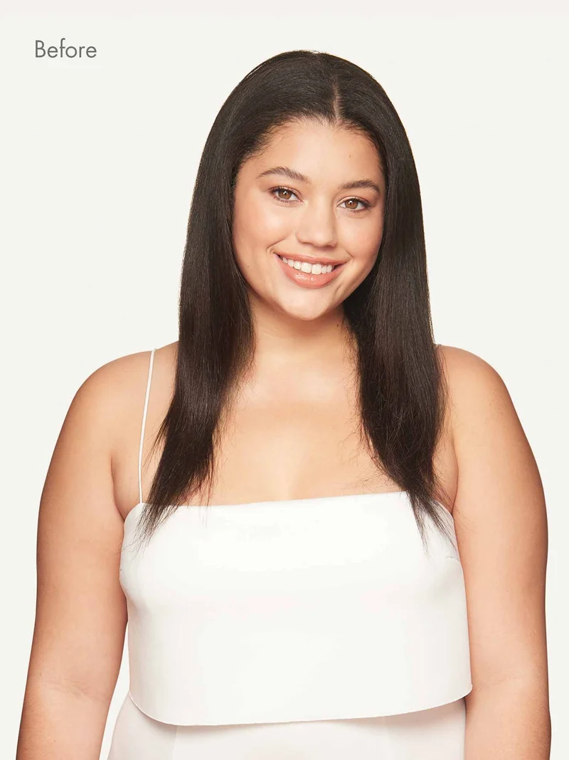 16" Classic Mocha Brown Balayage Clip-Ins (160g)