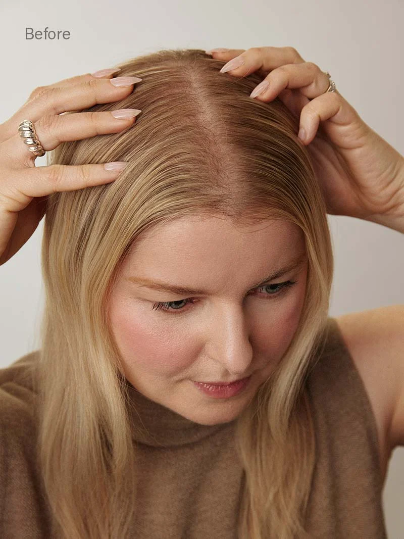 16” Mocha Brown Scalp Hair Fill-Ins & Thinning Hair Fill-Ins Bundle (120g)