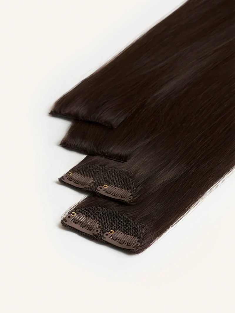 12" Dark Brown Scalp Hair Fill-Ins (30g)