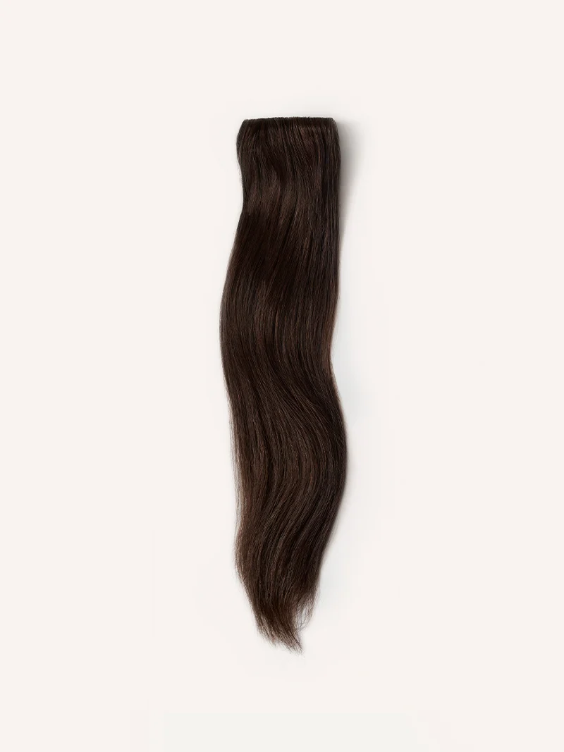 12" Dark Brown Scalp Hair Fill-Ins (30g)