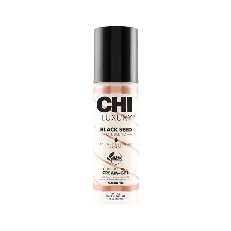 CHI Luxus Schwarzkümmelöl Curl Definieren Crème Gel 148ml