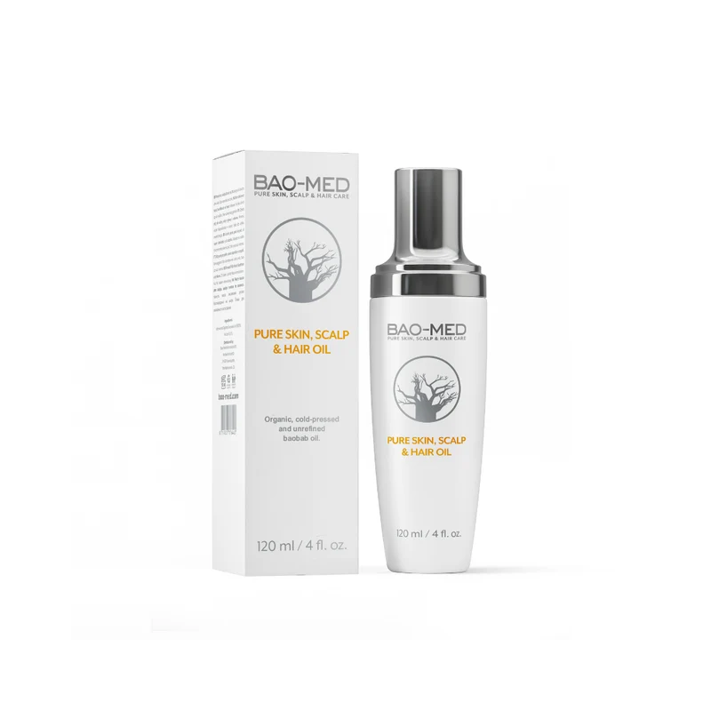 Bao-Med Reines Haut- & Kopfhautöl 120ml