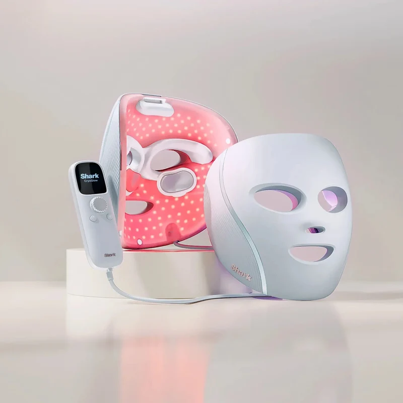 CryoGlow LED Face Mask - Blue Frost