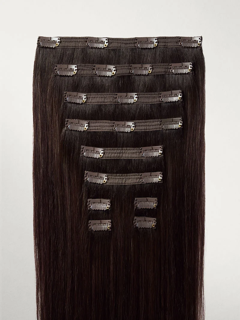 20" Classic Clip-Ins Dimensional Rooted Espresso Brown (220g)