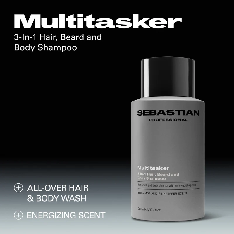 Sebastian Professional Multitasker für Männer 3-in-1 Haar, Bart & Körper