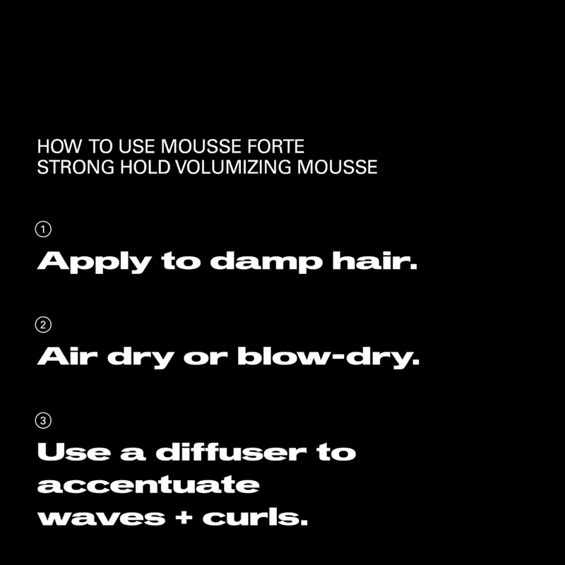 Sebastian Professional Starker Halt Volumising Mousse 200ml