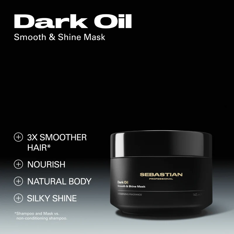 Sebastian Professional Dark Oil Glättende und glänzende Maske