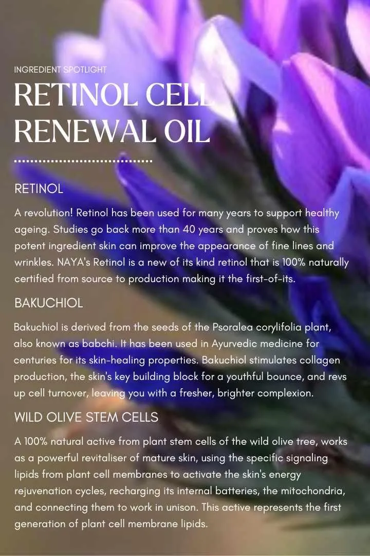 Retinol Cell Renewal Oil 20 ml