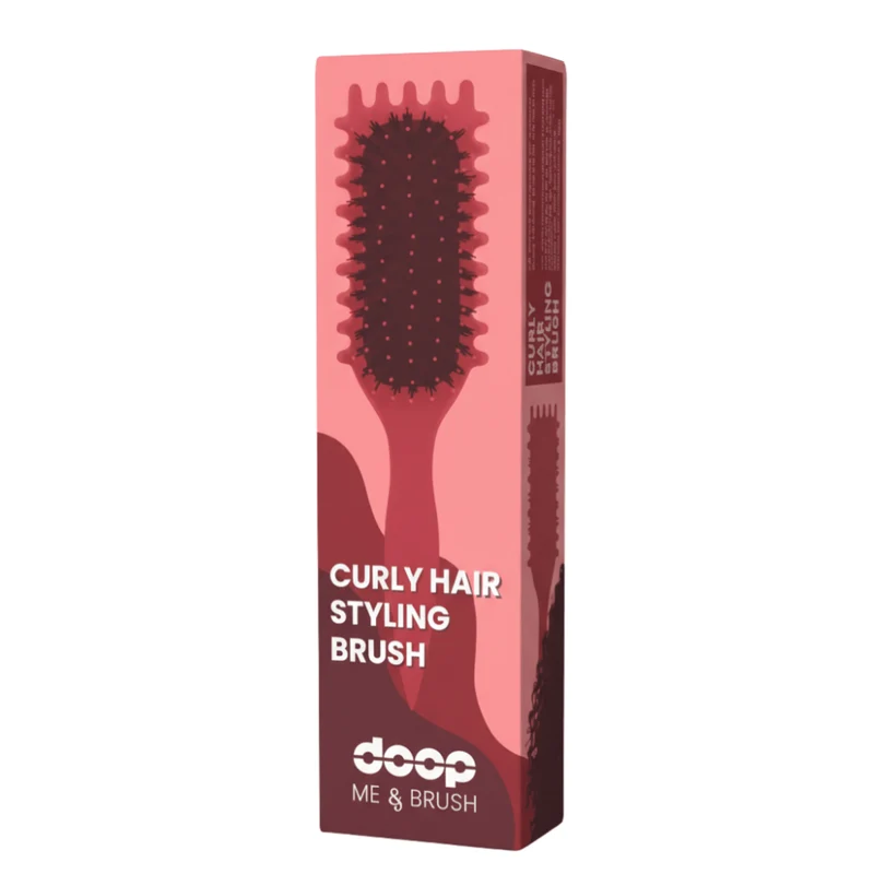 DOOP - Me & Brush Luxus-Haarbürste Rot