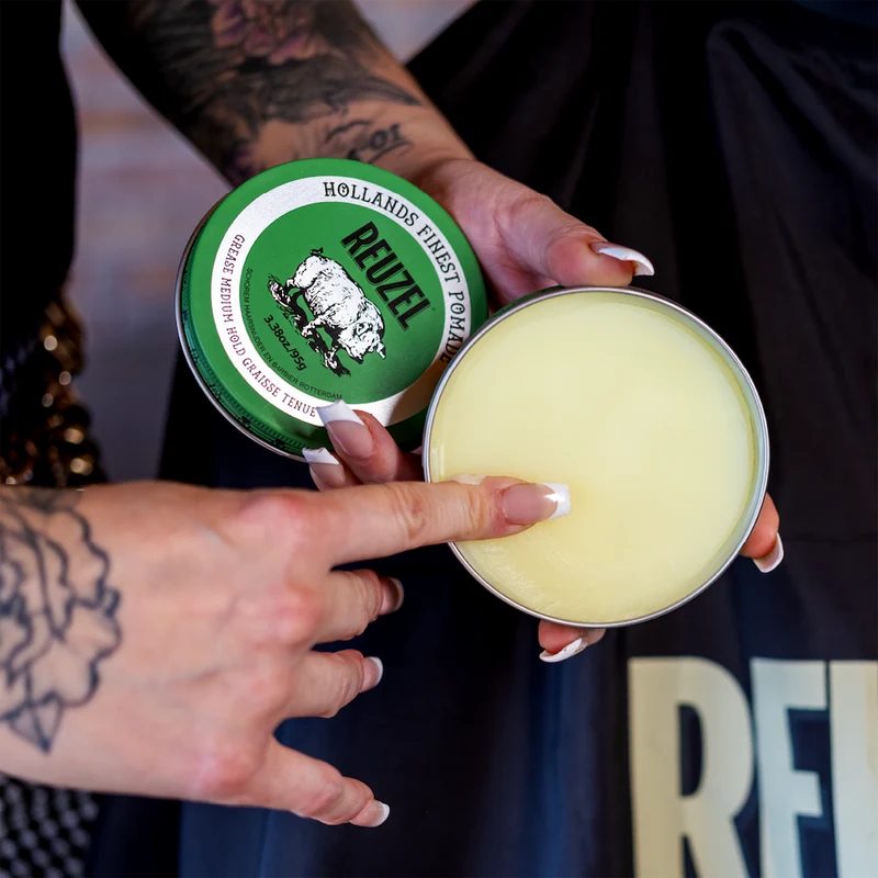 Reuzel Green Pomade Grease Pomade - 95g