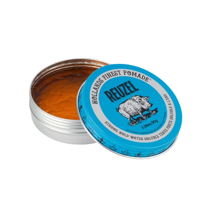 Blue Strong Hold/Water Soluble Pomade - 95g