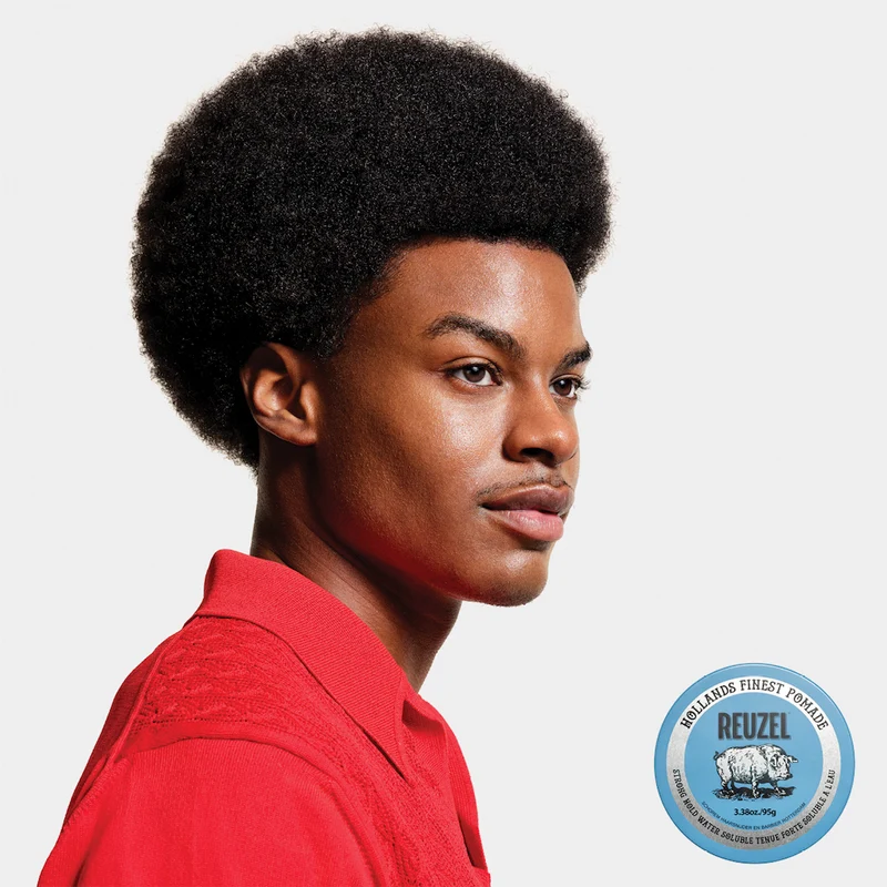 Blue Strong Hold/Water Soluble Pomade - 95g