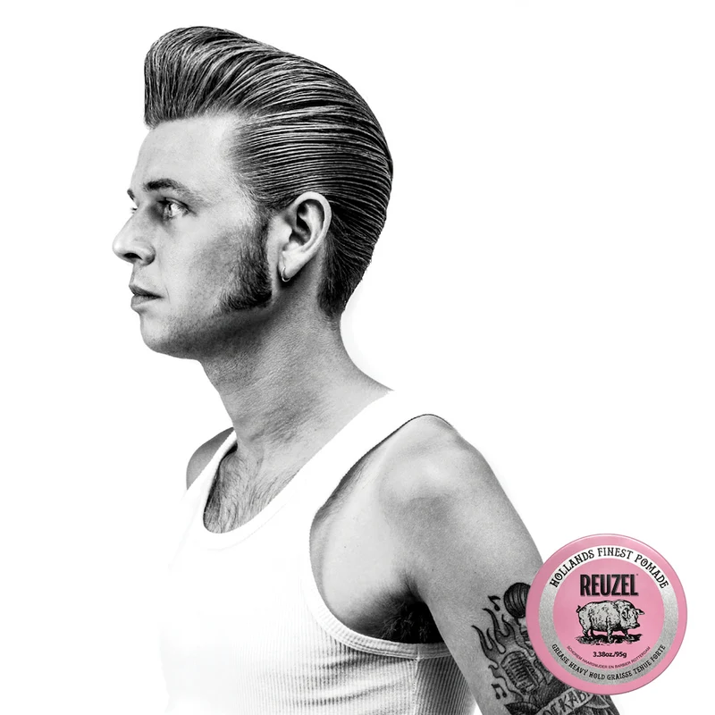 Pink Heavy Grease Pomade - 95g