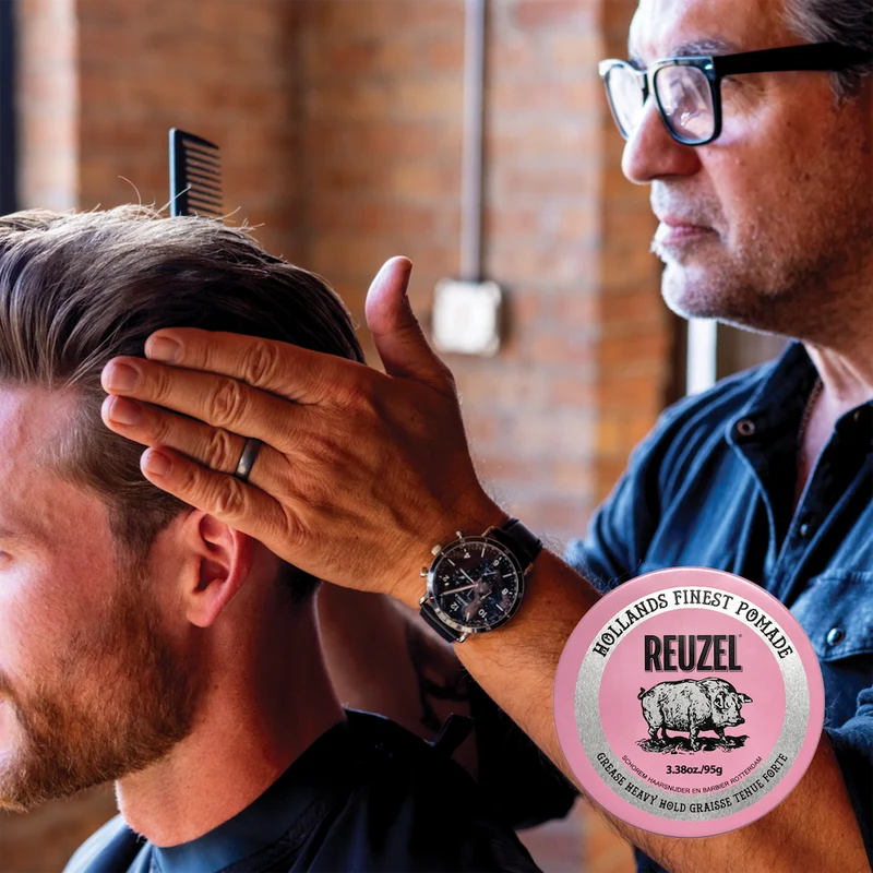 Pink Heavy Grease Pomade - 95g