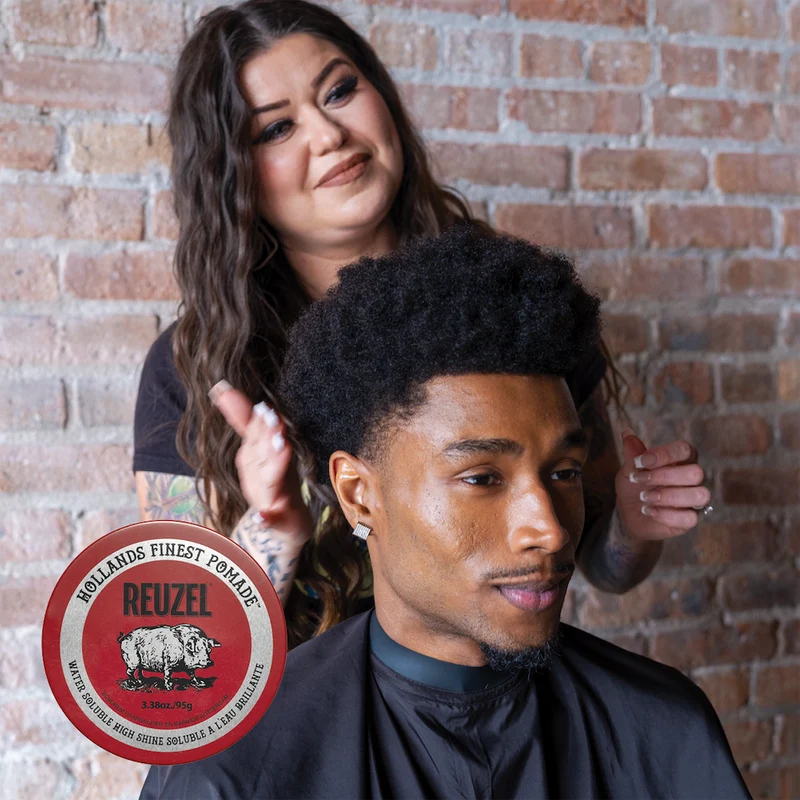 Red Water Soluble Pomade - 95g