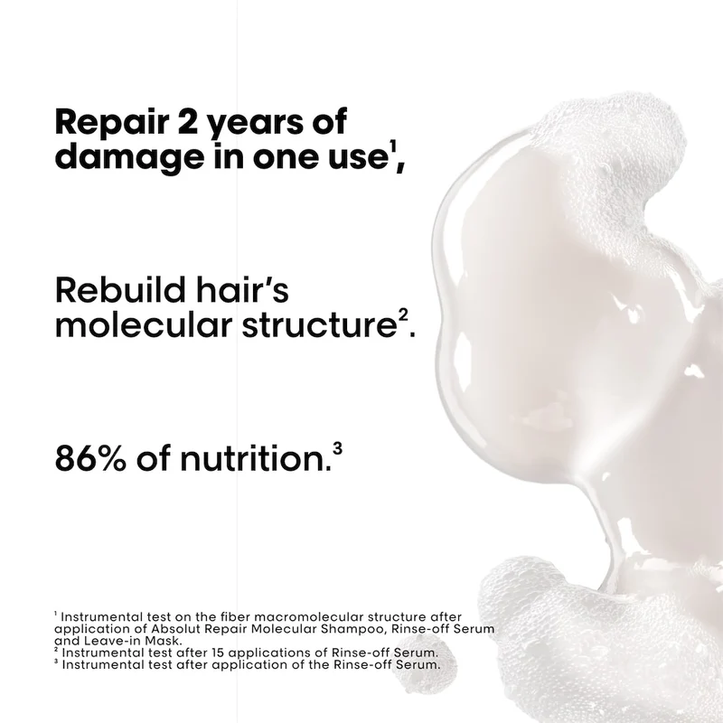 Absolut Repair Molecular Shampoo 500ml