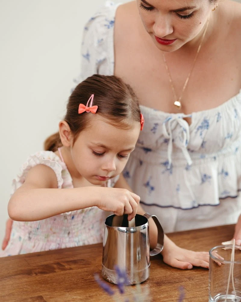 Lavender DIY Kerzen Refill-Set