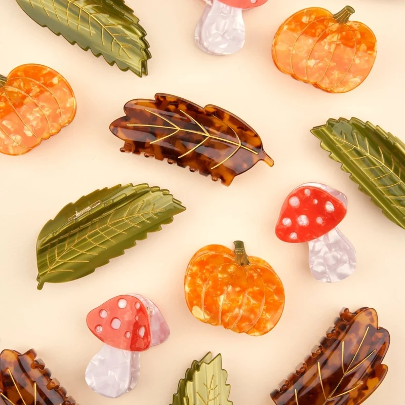 Chestnut Leaf Hair Claw