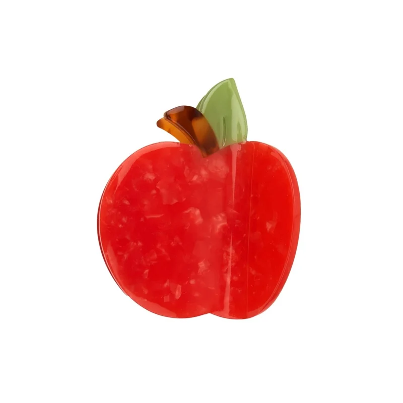 Apple Hair Claw