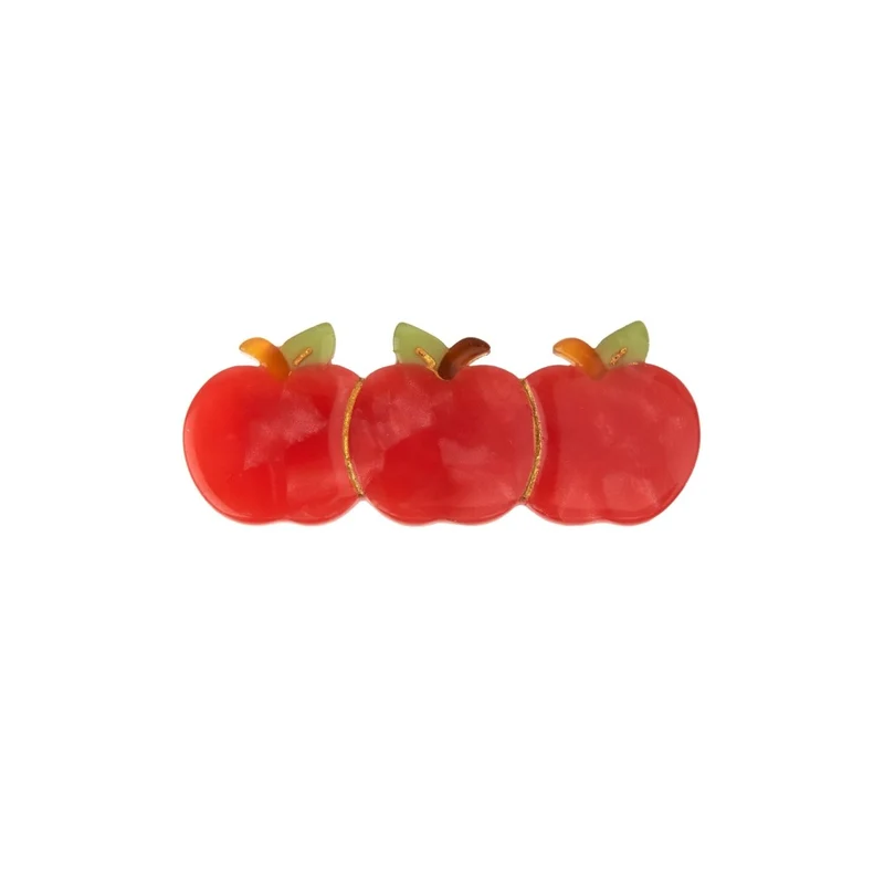 Apple Hair Clip