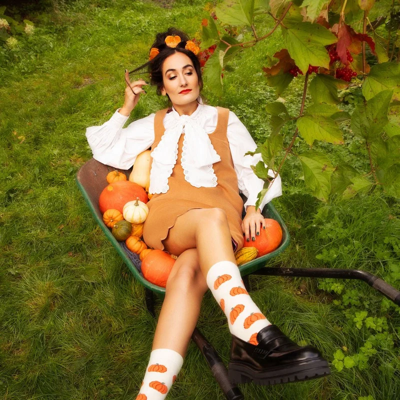 Pumpkin Hair Claw