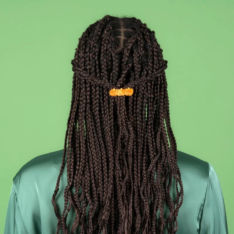 Pumpkin Hair Clip