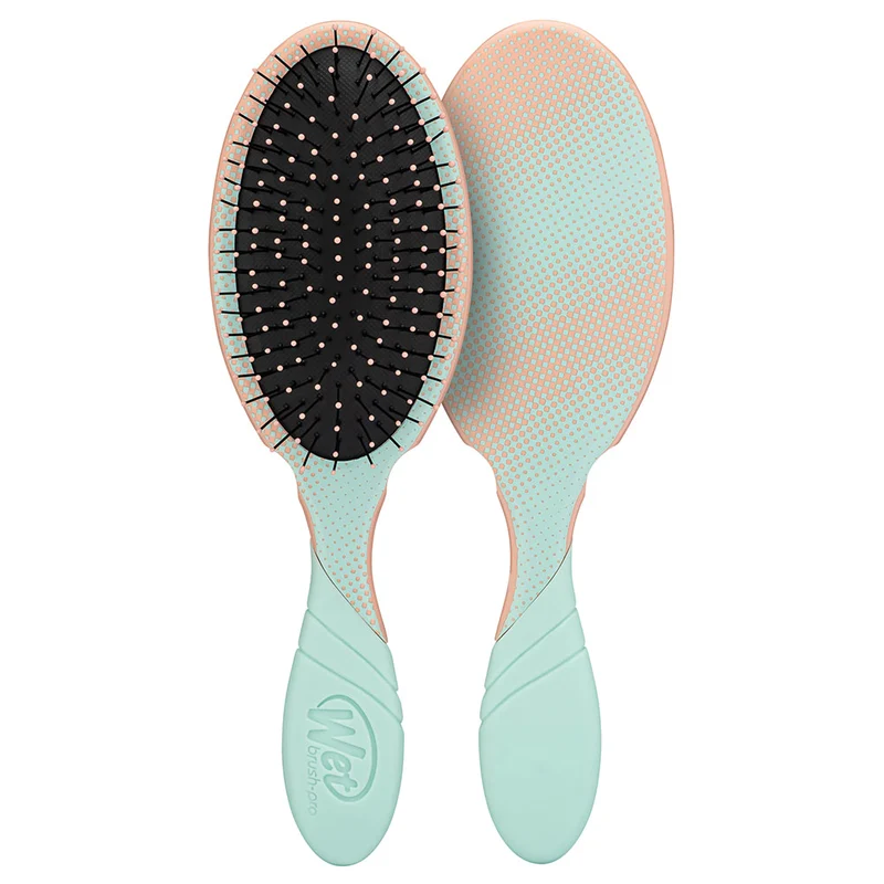 WetBrush Pro Detangler Dazzling Dots - Mint Green