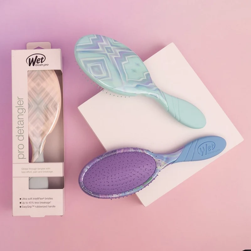 Pro Detangler Pearlescent Prism - Cyan
