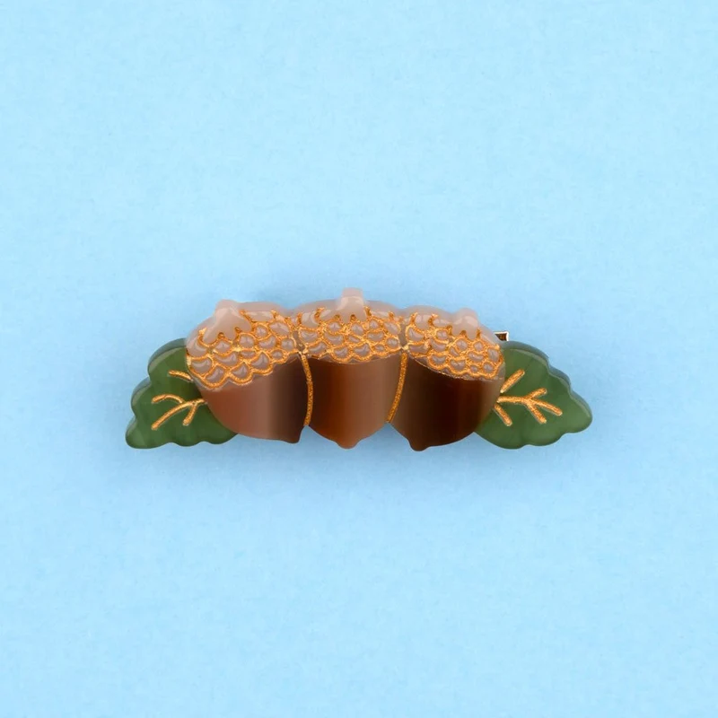 Acorns Hair Clip