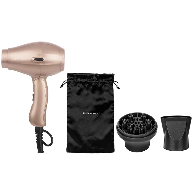 Runway Mini Foldable Travel Dryer 1200W - Champagne