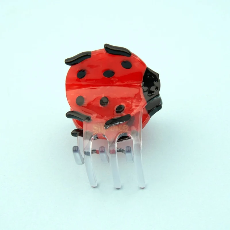 Ladybug Mini Hair Claw