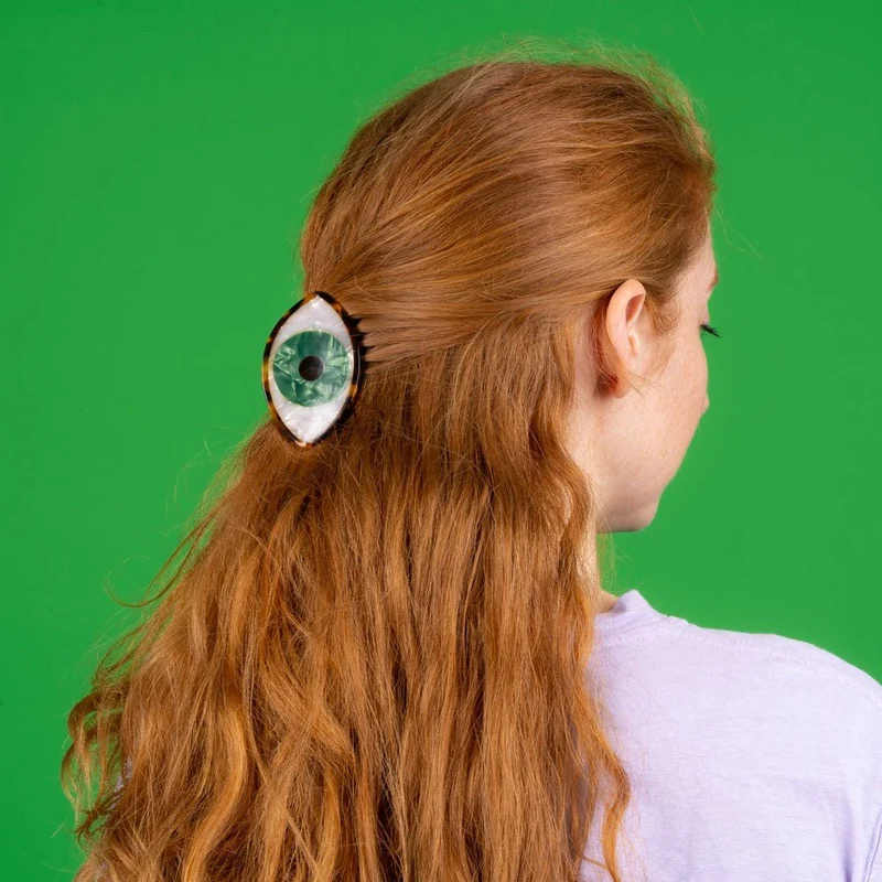Eye Hair Claw – Green