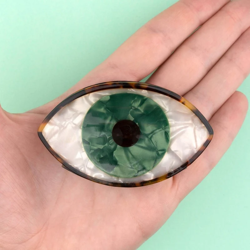 Eye Hair Claw – Green