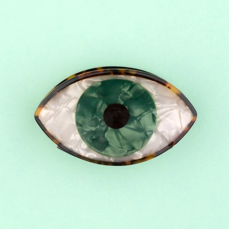 Eye Hair Claw – Green