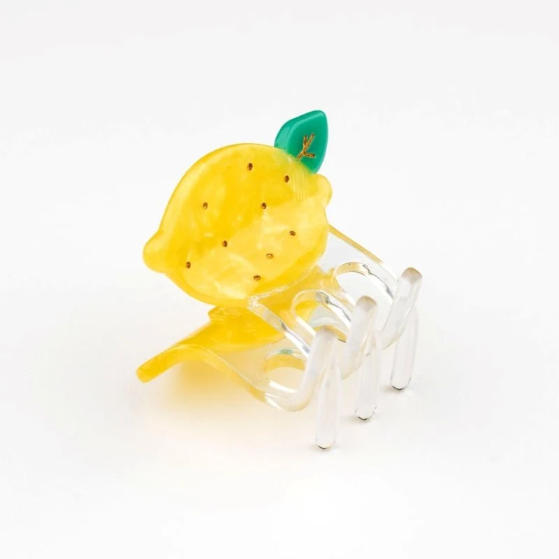 Lemon Mini Hair Claw