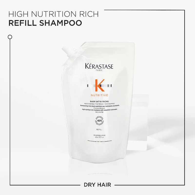 Nutritive Bain Satin Riche Refill 500ml
